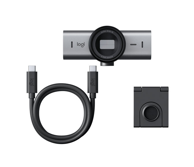 Webcam Logitech MX Brio 4K Ultra HD USB-C Grafito image number 2