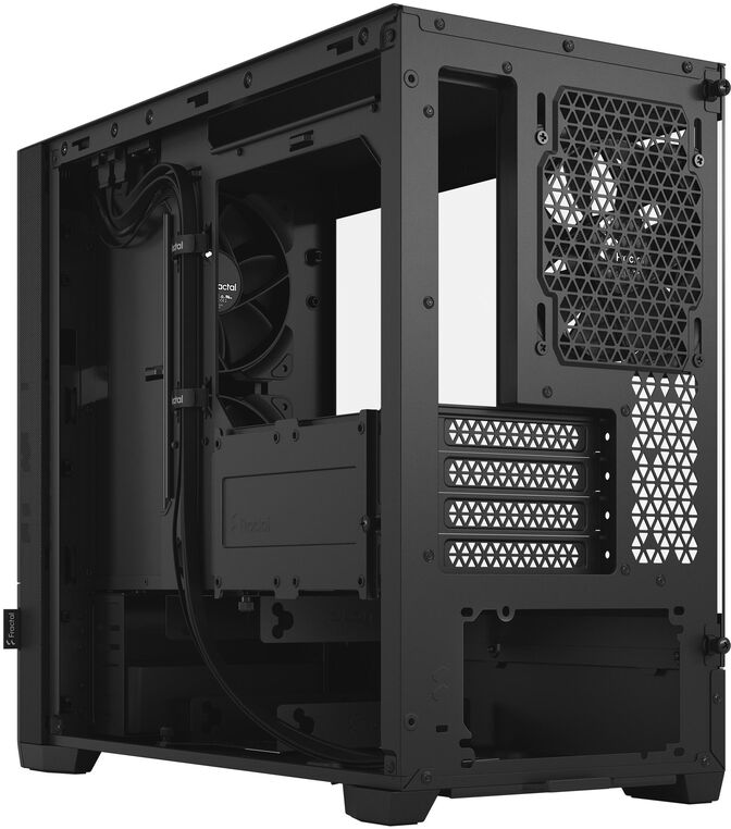 Torre Micro-ATX Fractal Design Pop Mini Silent Black TG Clear Tint image number 7
