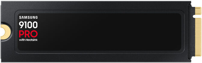 SSD Samsung 9100 Pro 4TB Heatsink Gen5 M.2 NVMe (14700/13300MB/s) image number 1