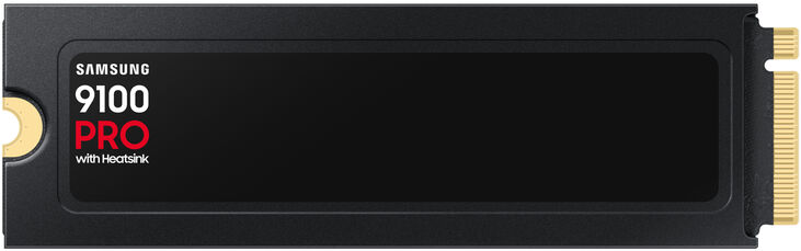 SSD Samsung 9100 Pro 4TB Heatsink Gen5 M.2 NVMe (14700/13300MB/s) image number 1
