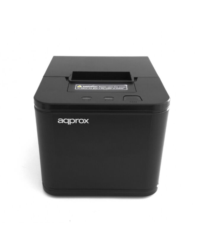 Impresora T&eacute;rmica Approx APPPOS58MU 203DPI 58MM USB RJ11 Negra image number 1