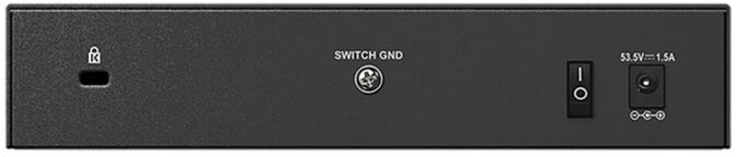 D-Link DGS-1008P/E switch No administrado L2 Gigabit Ethernet (10/100/1000) Energ&iacute;a sobre Ethernet (PoE) Escritorio Negro image number 2