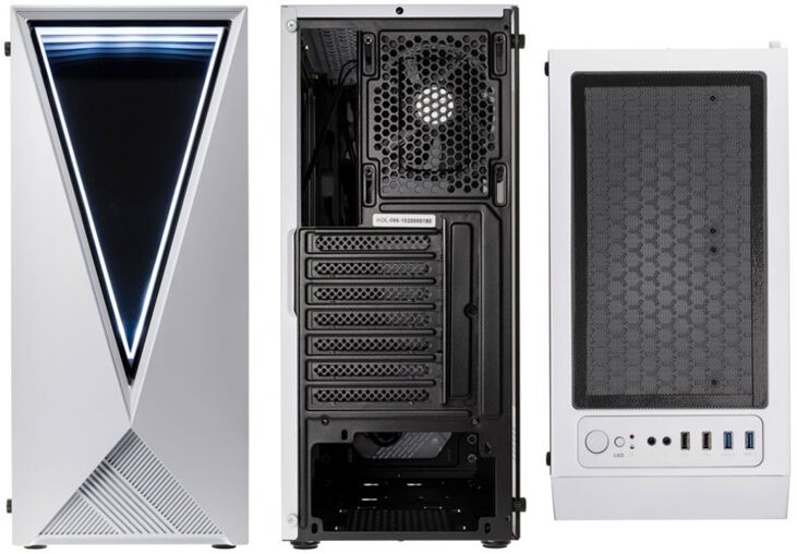 Caja ATX Kolink VOID RGB Vidrio Templado Blanco image number 3