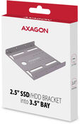 Adaptador AXAGON RHD-125S 2.5" HDD para 3.5" Gris image number null