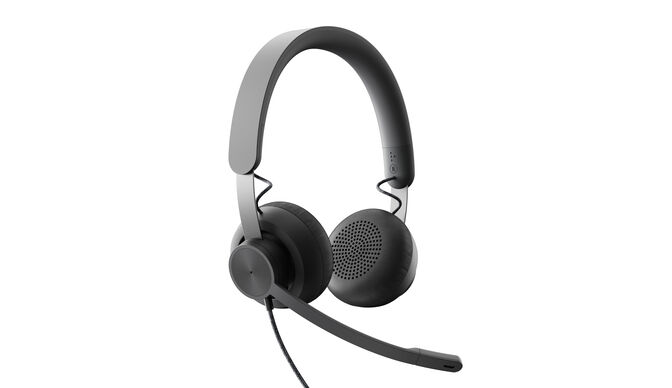 Headset Logitech Zone Wired Teams USB-C Grafite image number 2
