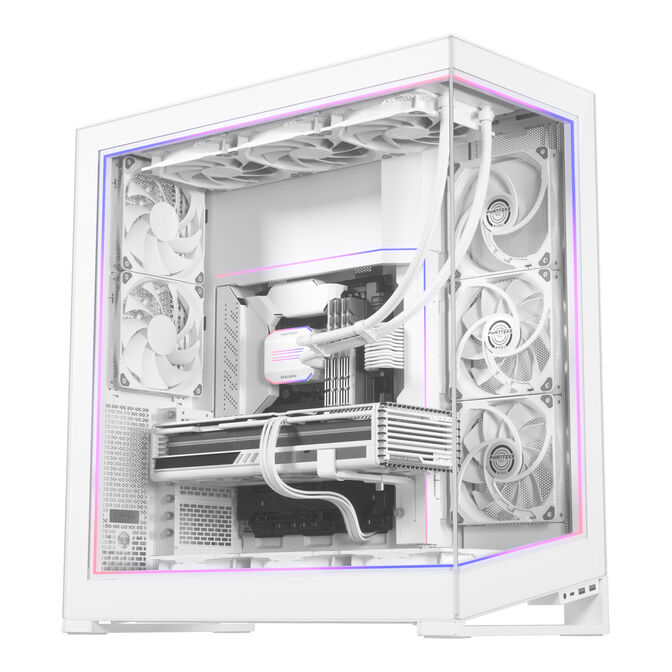 Premium DRGB Kit Phanteks NV9 + Power Hub Blanco image number 1