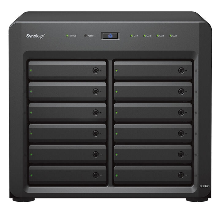 NAS Synology Disk Station DS2422+ - 12 Baías - 2.2GHz 4-core - 4GB RAM image number 5
