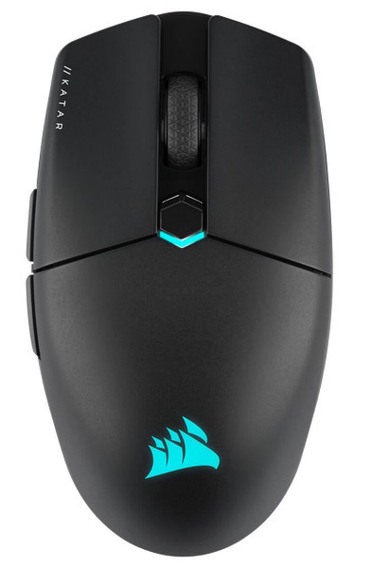 Ratón Corsair Katar Elite Wireless/Bluetooth 26000DPI Negro image number 4