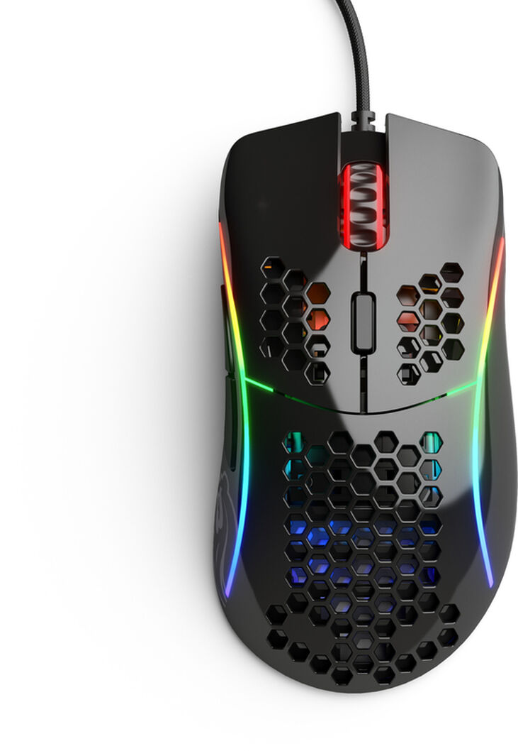 Ratón Gaming Glorious Model D Glossy Negro image number 1