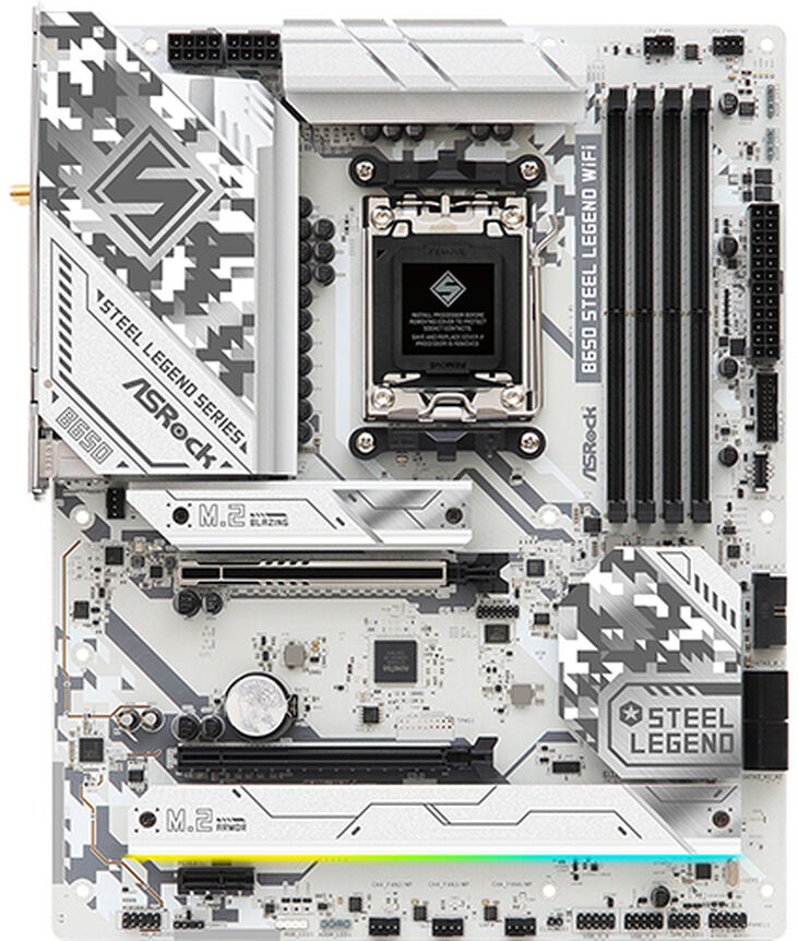 Placa Base ASRock B650 Steel Legend WiFi image number 0
