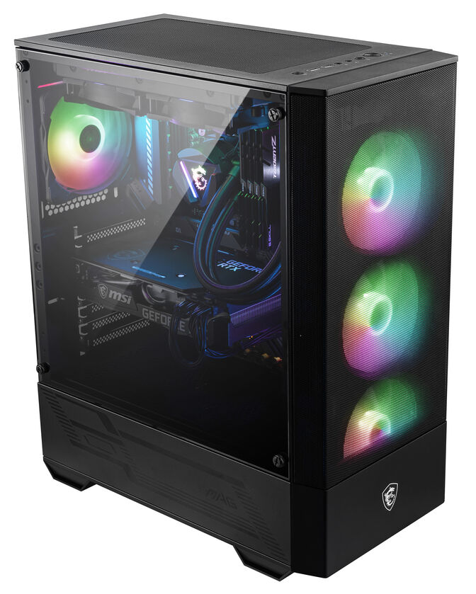 Torre ATX MSI MAG Forge 112R Cristal Templado Negro image number 1