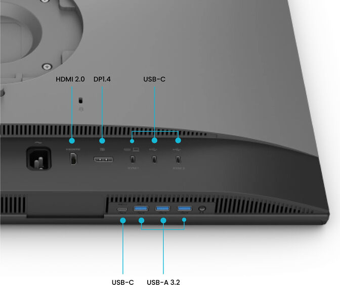 Monitor BenQ DesignVue 27" PD2706QN IPS QHD 100Hz USB-C (PD90W) image number 2