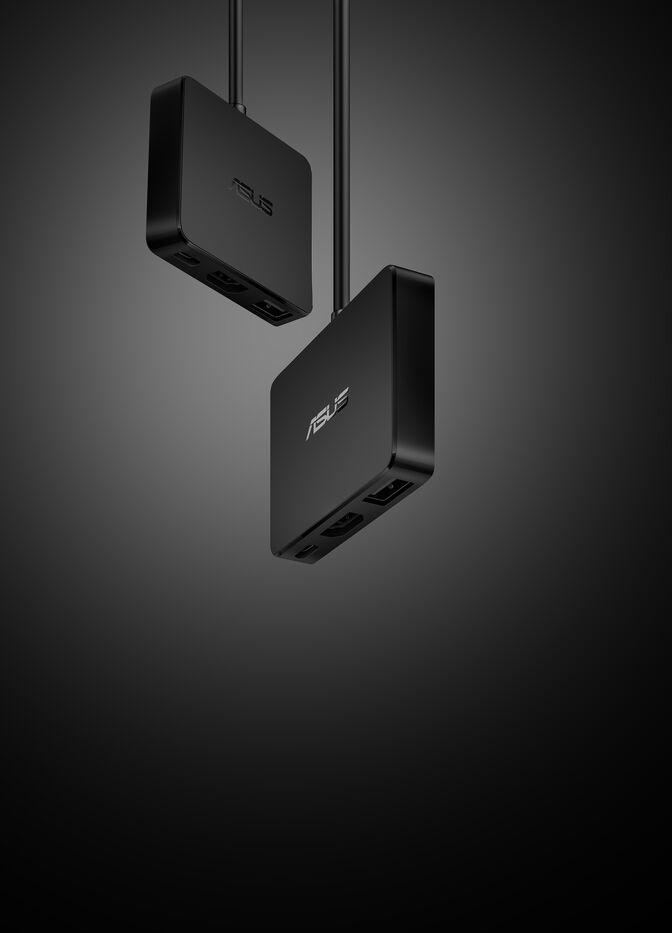 Hub Asus DC100 Mini 1x USB-C Para HDMI, USB-A, USB-C Docking Station image number 3