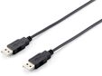 Cable Equip USB-A 3 M Negro image number null