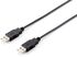 Cable Equip USB-A 3 M Negro image number null