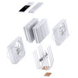 Ventilador CPU Jonsbo CC90 Dual Tower con Display Blanco - 2x 130mm image number null
