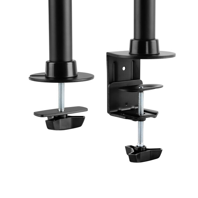 Soporte de Mesa Tooq 3 Monitores Tilt e Girat&oacute;nrio 13" a 27" Max. 8kg/Monitor Negro image number 12