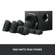 Altavozes Logitech Z906 THX Surround Sound 5.1 1000W Peak/500W RMS Negro image number null