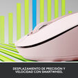 Rat&oacute;n Logitech Signature M650 Wireless Rose image number null