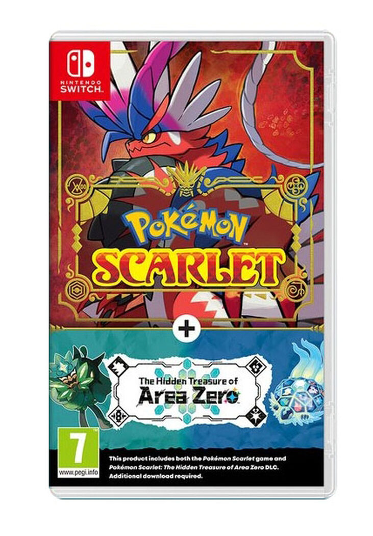 Juego Nintendo Switch Pokémon Scarlet + DLC The Hidden Treasure of Area Zero image number 0