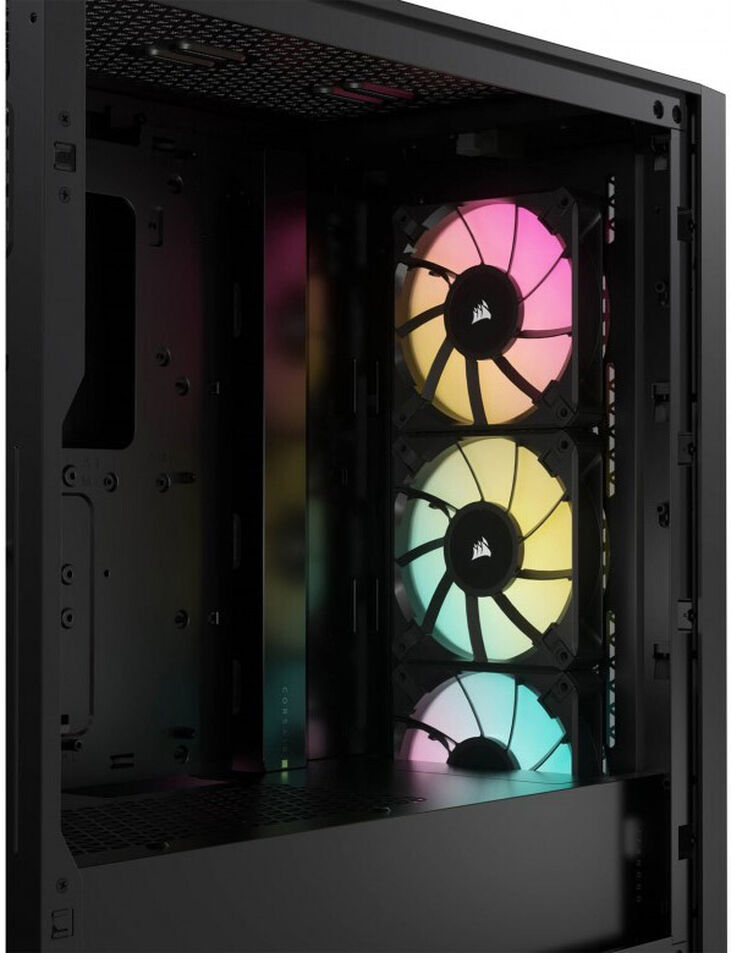 Torre ATX Corsair iCUE 4000D Airflow Negro Cristal Templado image number 5