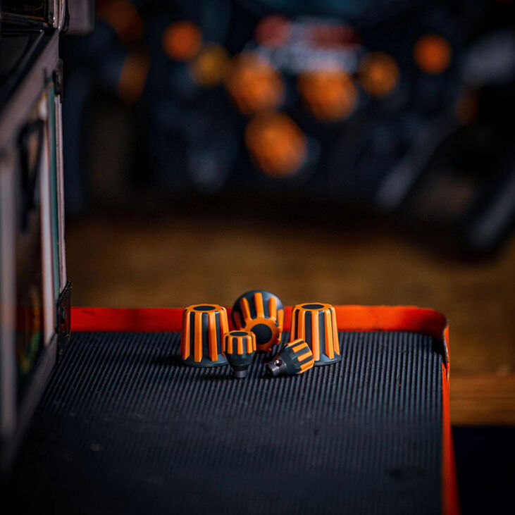 Asetek SimSports Drehregler - Orange image number 2