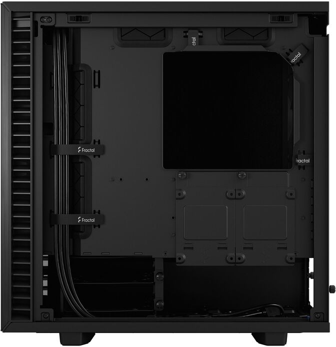 Torre Micro-ATX Fractal Design Define 7 Mini Black Solid image number 19