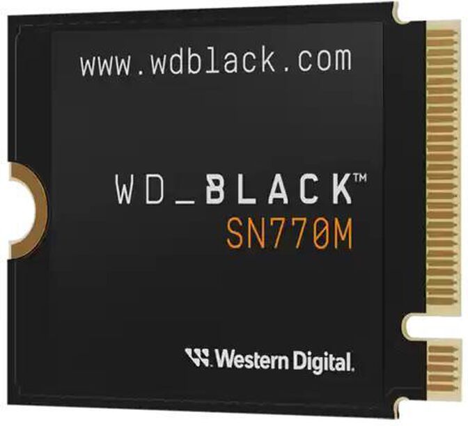 Disco SSD Western Digital Black SN770M 2TB TLC 3D NAND Gen4 M.2 NVMe image number 1