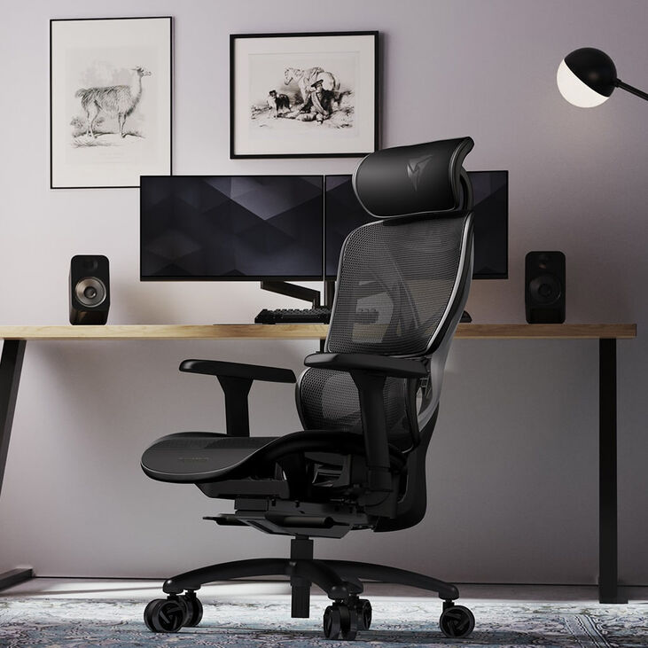 Silla Gaming Ergonomica ThunderX3 XTC - Negro/Negro image number 7