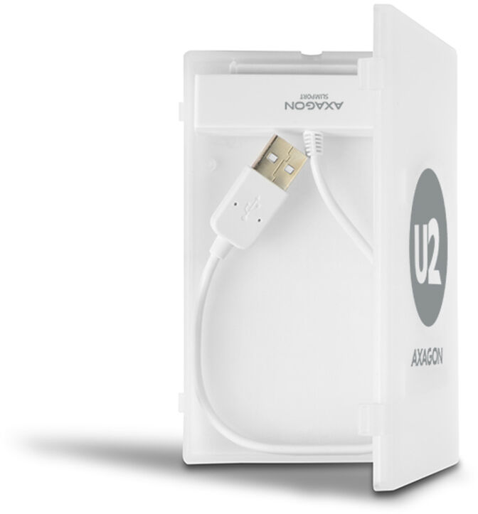 Adaptador AXAGON ADSA-1S SLIMPort, USB 2.0, 2,5" SSD/HDD, SATA - Caja Inclu&iacute;da image number 9