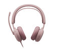 Auriculares Logitech Zone Wired 2 for Business USB-C ANC Rosa image number null