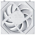 Ventilador Lian Li UNI FAN TL120 LCD FLEX Wireless Reverse Blade Blanco 120mm (Pack 3) image number null