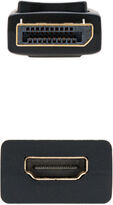 Adaptador NanoCable DisplayPort M para HDMI F 15 CM Negro image number null