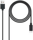 Cable USB 2.0 3A Nanocable USB-C/M para USB-A/M 3 M Negro image number null