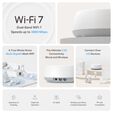 Sistema Mesh TP-Link Deco Deco BE22 Dual-Band WiFi 7 Whole Home Mesh Blanco (Pack 2) image number null