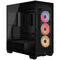 Torre E-ATX Corsair 3500X LXR Link RGB Negro Cristal Templado