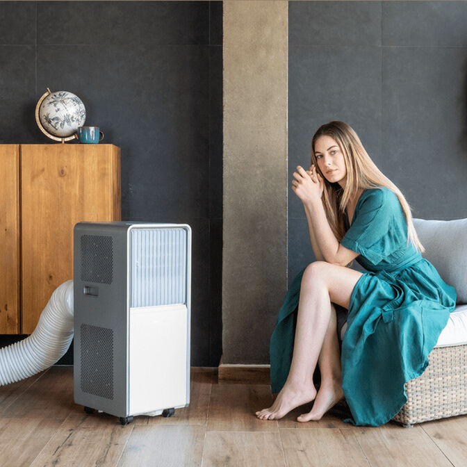 Aire Acondicionado Port&aacute;til Cecotec 8168 12000BTU Bomba de Calor WiFi T&aacute;ctil Mando image number 4