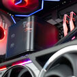 Ordenador King Mod Gamer-PC Powered by ASUS HYTE Ryzen 7 9850X3D 64GB DDR5 2TB RTX 5090 WiFi W11 image number null