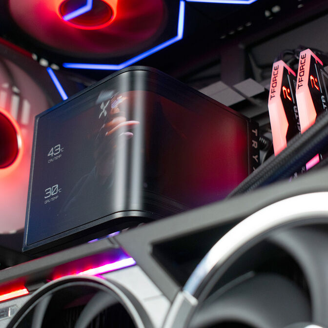 Ordenador King Mod Gamer-PC Powered by ASUS HYTE Ryzen 7 9850X3D 64GB DDR5 2TB RTX 5090 WiFi W11 image number 6