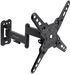 Soporte de Pared Tooq Tilt e Giratónrio 13" a 43" 66-274 mm Max. 20kg Negro image number null