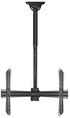 Soporte de Techo Tooq Tilt GiRatónrio e Extensível 37" a 70" Max. 50kg Negro image number null