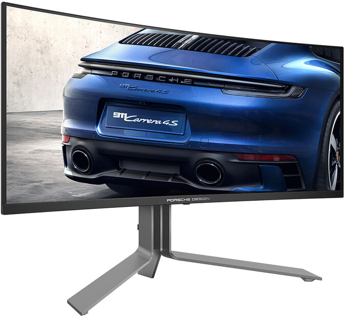 Monitor AOC AGON Porsche Design 34" PD34 QD-OLED WQHD 240Hz 0.3ms Adaptive Sync HDR True Black 400 image number 2
