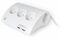 Regleta Ewent 5 Tomas + 2 Portas USB 16A Blanco