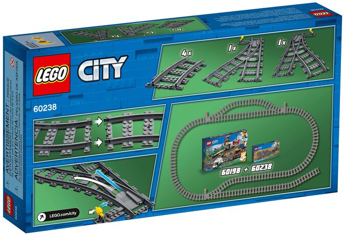 LEGO City: Agujas, 8 Piezas (60238) image number 1