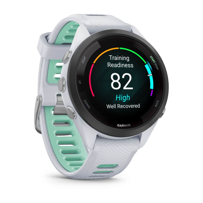 Smartwatch Garmin Forerunner 265S 42mm Branco/Verde image number 2