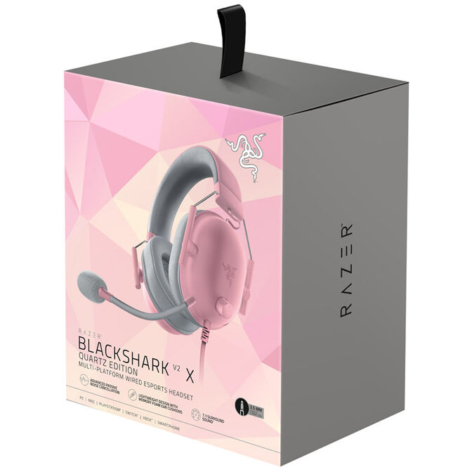 Auriculares Razer BlackShark V2 X 7.1 Quartz image number 8