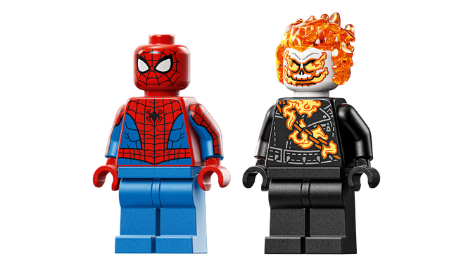 LEGO Marvel: Spider-Man contra la Moto de Ghost Rider, 72 Piezas (76335) image number 2