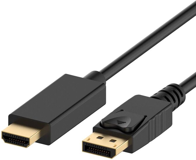 Cable Conversor Ewent DisplayPort 1.2 para HDMI 1.2 Macho/Macho 1.8 M Negro image number 1