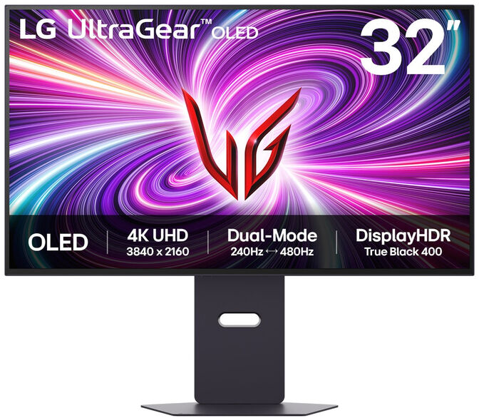 Monitor Gaming LG UltraGear 32" 32GS95UV OLED UHD 240Hz 0.03ms FreeSync Premium Pro / G-Sync Compatible image number 0