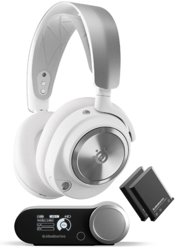 Auriculares SteelSeries Arctis Nova Pro Wireless / Bluetooth Blanco image number 2